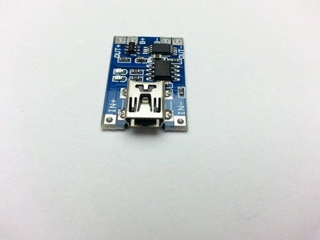 Zasilacz buforowy TP4056 Mini USB 1A - ładowarka do Li-Ion, Li-pol 