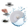 Stopper with strainer - Silicone stopper for sink bathtub sink