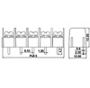Terminal złącze zaciskowe 3 pin MG/KF8500 do PCB - raster 8,5mm
