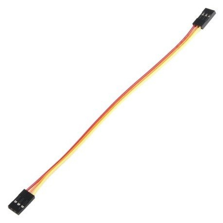 Przewód taśma 6-PIN - 40cm - raster 2.54 mm - żeńsko-żeński DuPont - Przejście - wtyki serw (Futaba)