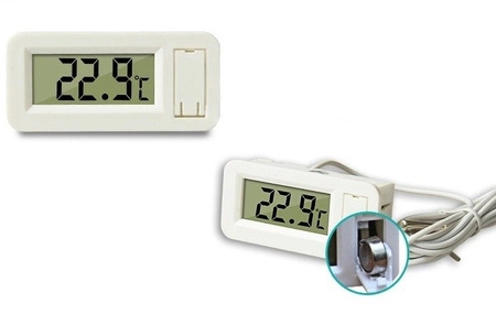 Termometr VKS-30 - miernik temperatury od -50°C do 70°C - sonda - biały