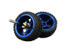 Hexagon hub for 8mm axle wheel - for robots, DIY projects