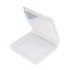 Plastikowe pudełeczko 47x47x8mm - zamykany pojemniczek - Organizer