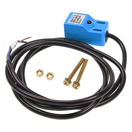 Czujnik indukcyjny zbliżeniowy prostokątny PNP NO - 4mm - 6-36VDC - z przewodem  SN04-P