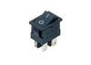 Przełącznik kołyskowy 21x15mm - KCD1-104 - 6A/250V - podwójny - ON/OFF - czarny