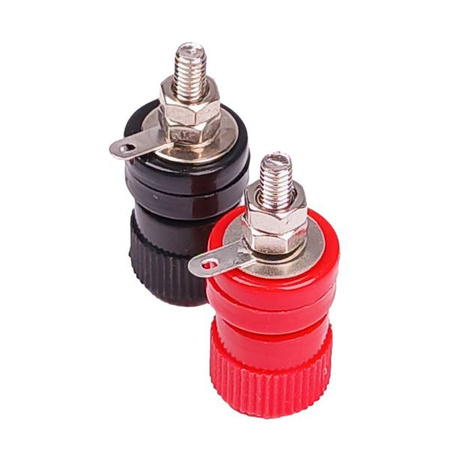 Audio speaker socket 4MM - JS-999B- banana connector - Audio terminal -1 pair