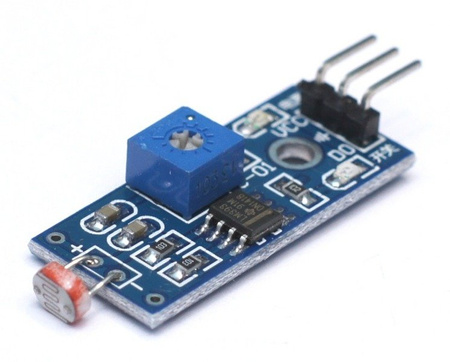 Czujnik światła - detektor światła na LM393 do Arduino i AVR - wyjście TTL