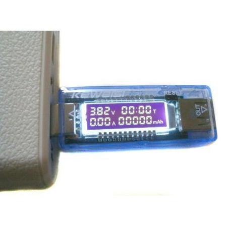 Miernik portu USB - Keweisi KWS-V20 - Woltomierz, amperomierz