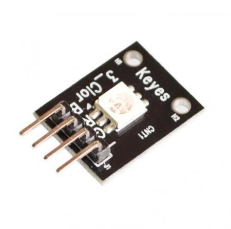 Moduł LED - Dioda LED RGB SMD 5050 - 3.3V - goldpin - Arduino - KY-009